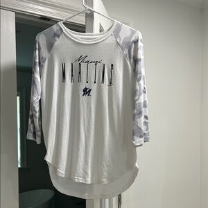 Miami Marlins Shirt Bought from Game Medium